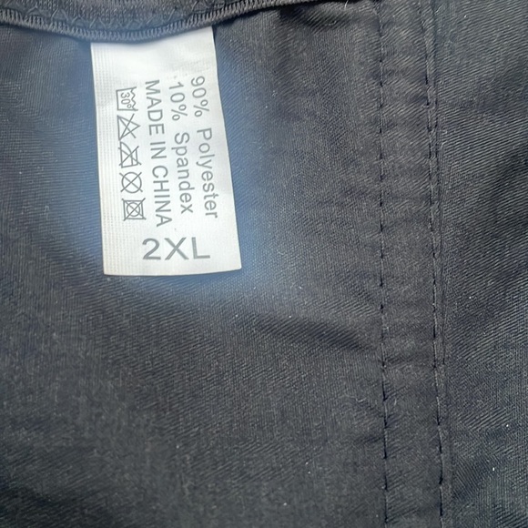 Shapewear woman black Frill Trim Bow Knot Front Lace Up corset Back Lace New 2XL - Picture 2 of 8